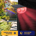 Solar Lights Outdoor Waterproof, Landscape Spotlights 4 Pack, alternate view 4