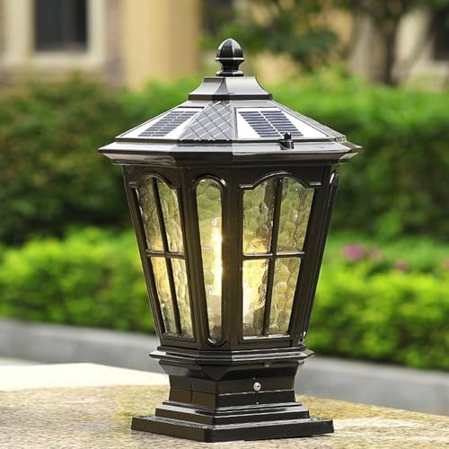 Solar Outdoor Post Lights, Outdoor Column Lights, Deck Lights, Solar Post Cap Lights, Solar lamp Post Light, alternate view 3