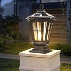 Solar Outdoor Post Lights, Outdoor Column Lights, Deck Lights, Solar Post Cap Lights, Solar lamp Post Light, alternate view 4