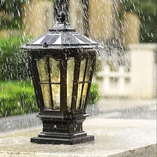Solar Outdoor Post Lights, Outdoor Column Lights, Deck Lights, Solar Post Cap Lights, Solar lamp Post Light, alternate view 7