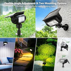 Solar Spot Lights Outdoor, 8 Pack RGB Halloween Landscape Lighting, alternate view 6