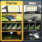 Solar Spot Lights Outdoor Waterproof, 10 Pack, 118 LED Cool White, alternate view 2