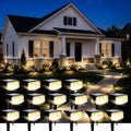 Solar Spot Lights Outdoor Waterproof 16 Pack Warm White