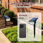 Solar Spot Lights Outdoor Waterproof 16 Pack Warm White, alternate view 2