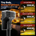 Solar Spot Lights Outdoor Waterproof 16 Pack Warm White, alternate view 3