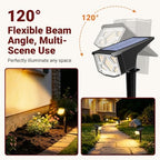 Solar Spot Lights Outdoor Waterproof 16 Pack Warm White, alternate view 4