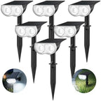 Solar Spot Lights Outdoor Waterproof, Landscape Solar Spotlights
