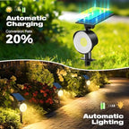 Solar Spot Lights Outdoor Waterproof, Landscape Spotlights, alternate view 4