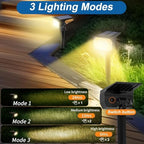Solar Spot Lights Outdoor Waterproof Spotlight, 2 Pack, Warm White in Warm White, alternate view 3
