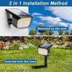 Solar Spot Lights Outdoor Waterproof Spotlight, 2 Pack, Warm White in Warm White, alternate view 5