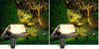 Solar spotlights Outdoor 63 LED 3 Lighting Modes, IP65 Waterproof Lighten Yard Garden House Garage Pathway for