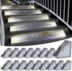 Solar Stair Lights 16 Pack, Solar Step Lights Waterproof IP67