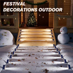 Solar Stair Lights 24 Pack, Solar Step Lights Waterproof IP67, alternate view 3