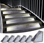 Solar Stair Lights 6 Pack, Solar Step Lights Waterproof IP67