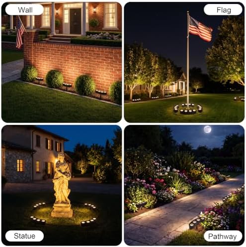 Solar Tree Lights, Upgraded High Lumen Solar Tree Spot Lights, alternate view 2