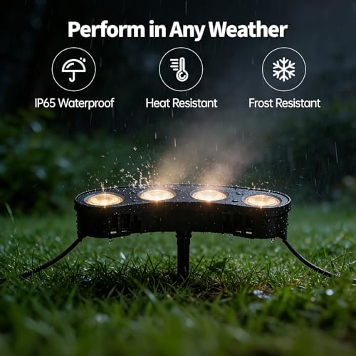 Solar Tree Lights, Upgraded High Lumen Solar Tree Spot Lights, alternate view 6
