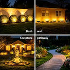 Solar Tree Lights, Upgraded High Lumen Solar Tree Spot Lights, alternate view 7