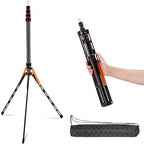 Soopho Portable Photography Light Stand Adjustable 7ft Aluminum Light Tripod Stand with 180° Reversible Leg