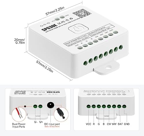 SP630E Bluetooth Controllers 4 Zones 2.4GHz RF RB2 Remote Kit, alternate view 2