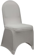 Spandex Banquet Chair Cover - Gray, Wedding Slip Covers, Premium Quality Chair Cover in Gray