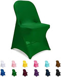 Spandex Chair Covers, 6 PCS Folding Chair Covers, Universal Fitted Chair Slipcovers for Wedding, Party, Banquet