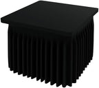 Spandex Elastic Fitted Table Cloth Skirt for 5FT Square Table