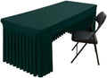 Spandex Open Back Tablecloth, Elastic Fitted Stretch Tablecloth for 6FT Rectangle Tables, Waterproof Washable