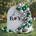 Spandex Wedding Arch Stand Cover & Round Top Arch Cover - 7.2FT Elastic Backdrop Cover for Bridal Showers