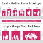 Sparkling Sequin Photo Backdrop 7x7 Feet - Silver Glitter Polyester Fabric for Baby Showers, Birthdays, alternate view 6