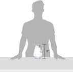 Sparkly - Plastic Pitcher (64 oz, 2 Quart), Clear Water Pitcher with Lid, Fridge Jug, BPA-Free, Shatter-Proof, alternate view