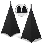 Speaker Stand Cover-DJ Bag with 360 Degree Cover, Speaker Tripod Scrim Cover for Speaker/Lighting with Free