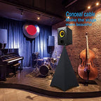 Speaker Stand Cover-DJ Bag with 360 Degree Cover, Speaker Tripod Scrim Cover for Speaker/Lighting with Free, alternate view 6