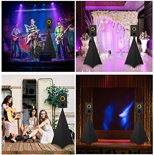 Speaker Stand Cover-DJ Bag with 360 Degree Cover, Speaker Tripod Scrim Cover for Speaker/Lighting with Free, alternate view 7