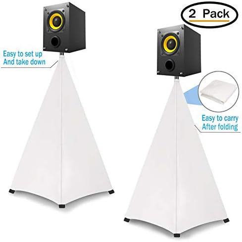 Speaker Stand Cover-DJ Bag with 360 Degree Cover, Speaker Tripod Scrim Cover for Speaker/Lighting with Free, alternate view 5
