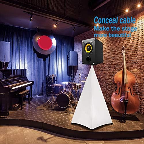 Speaker Stand Cover-DJ Bag with 360 Degree Cover, Speaker Tripod Scrim Cover for Speaker/Lighting with Free, alternate view 6