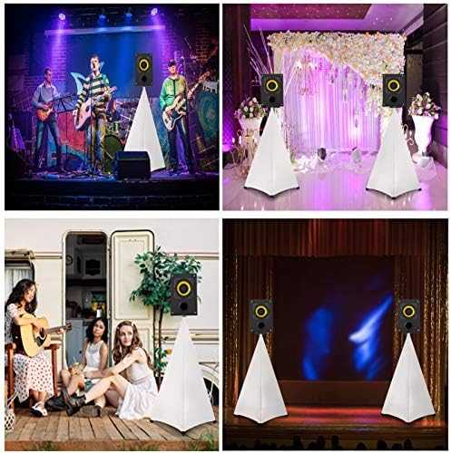 Speaker Stand Cover-DJ Bag with 360 Degree Cover, Speaker Tripod Scrim Cover for Speaker/Lighting with Free, alternate view 7