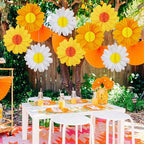 Spring Party Decorations Flower Party Decorations Pack of 9, alternate view 6