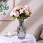 Springs Flowers Artificial Silk Peony Bouquets Wedding Home Decoration, Pack of 1 (Spring Pure Pink) in Spring, alternate