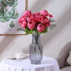 Springs Flowers Artificial Silk Peony Bouquets Wedding Home Decoration, Pack of 1 (Spring Pink) in Spring Pink, alternate