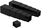 Square Acrylic Risers Display Stands, Black, 12 Pcs in Black, alternate view 3