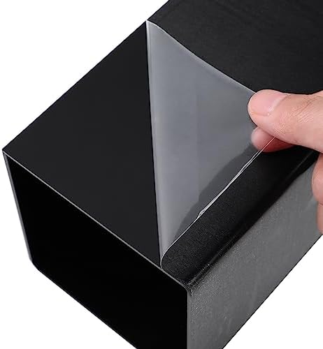 Square Acrylic Risers Display Stands, Black, 12 Pcs in Black, alternate view 4