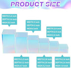 Square Acrylic Risers Display Stands, Colorful, 12 Pcs in Colorful, alternate view 2