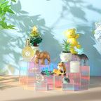 Square Acrylic Risers Display Stands, Colorful, 12 Pcs in Colorful, alternate view 6