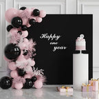 Square Backdrop Cover Black Square Wedding Arch Cover, 6.6x6.6FT in 6.6 x 6.6 FT in Black, alternate view 2