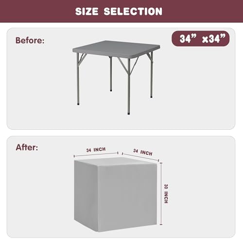 Square Fitted Card Table Covers 2 Pcs 34X34 Inch Teal in 34 Square| 2 Pack in Teal, alternate view 7