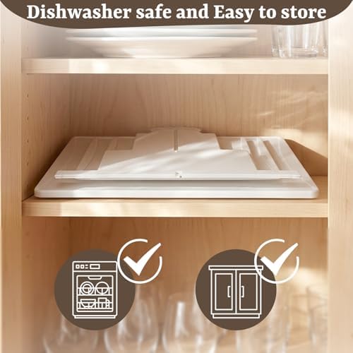 Square Stable Spacious Cupcake Stand (2pcs) in White, alternate view 6