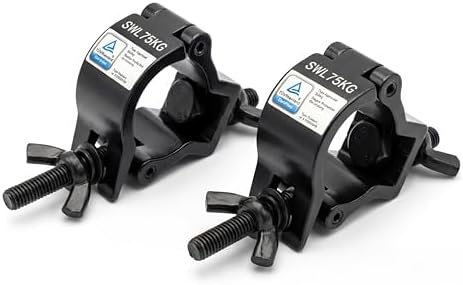 Stage Light Clamp Truss O Clamps Fit 1-1/4-1-3/8 inches Pipe Dia