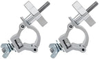 Stage Light O-Clamp 1.25in Pipe 165lbs 2 Pack