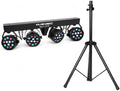 Stage Lights, RGBW Party Lights, DMX LED PAR DJ Lights with Stand