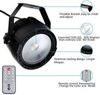 Stage Wash Light, Super Bright Mini COB Par Can Lights with DMX and Remote Control, Smooth RGB Color Mixing DJ, alternate